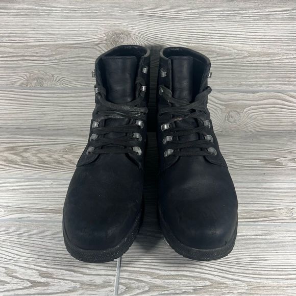 Roots Black Leather Boot - Men's 12 - Picture 3 of 9